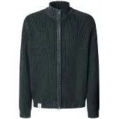 Pepe Jeans för män. PM7000004 Parker Zip Cardigan marinblå (S), Casual, Bomull, Marino