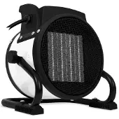 Vonroc Elektrisk värmefläkt 1000W/2000W – Keramisk – Vit