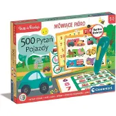 Clementoni CLE talande penna 500 frågor fordon 50929