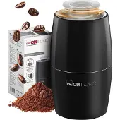 Clatronic KSW 3806 264005 Kaffekvarn Svart Slagräknare i rostfritt stål