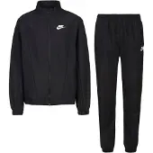 Nike Träningsoverall NSW Woven FZ - Svart/Vit Barn, storlek M: 137-147 cm