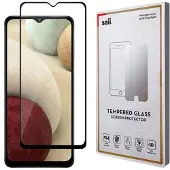Saii Premium Samsung Galaxy A12 Härdat Glas Skärmskydd - 9H, 2 St.