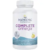 Nordic Naturals , Complete Omega, Lemon, 120 mjuka kapslar