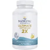 Nordic Naturals , Ultimate Omega 2X, Lemon, 2,150 mg, 120 Soft Gels (1,075 mg per Soft Gel)