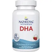 Nordic Naturals DHA, Jordgubbssmak, 90 mjukkapslar