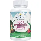 Nordic Naturals , Probiotiska Gummy för Barn, Mary Berry Punch, 60 gummies