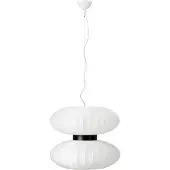 Markslöjd Taklampa , Daburu, dimbara, Vit, Vardagsrum, Tyg / textil, Skandinavisk