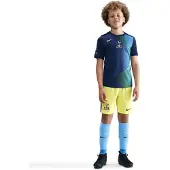 Nike Tottenham Tränings T-Shirt Dri-FIT Academy Pro Pre Match 3rd - Navy/Gul Barn - , storlek S: 128-137 cm
