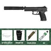 ASG MK23 Full Set med Hop-Up 6mm Startpaket