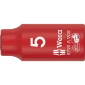 Wera 8790 A VDE 05005931001 Ytter-sexkantig Hylsnyckelinsats Isolerade 5 mm 5 mm 1/4