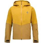 Black Diamond - Skidjackor - M Recon Stretch Shell Amber Flax för UnisexNylon - Storlek S - Gul
