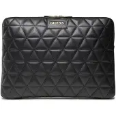 GUESS Quiltat fodral för en 13" bärbar dator - svart