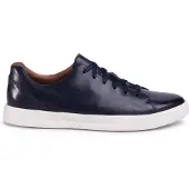 Clarks för män. 26148557 Träningsskor i läder Un Costa Lace marinblå (42.5), Hud, Karta, Nyckelband, Casual, Marino