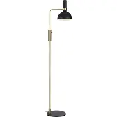 Markslöjd Golvlampa Larry, dimbar, Svart, Vardagsrum / matsal, Metall, Modern, Golvlampa