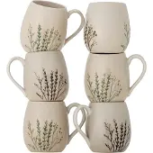 Bloomingville Bea mugg, multipack, natur, stengods