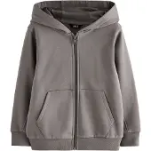 Next Sweatjacka grå