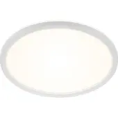 Briloner Taklampa Slim Drip, Vitt / opal, Badrum, Syntetmaterial, Modern, Taklampa