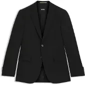 BOSS Regular-fit suit jacket in a wool blend