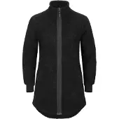 Urberg Women's Bonded Pile Jacket Long Black Beauty