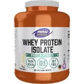 Now Vassleproteinisolat Krämig Vaniljpulver