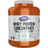 Now , Sport, Wheyprotein-koncentratproteinpulver, Ofläckat, 5 lbs (2268 g)
