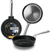 Jamon IBILI - Titan Stekpanna, 20 cm, Gjutaluminium, Non-stick, Induktionskompatibel
