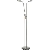 Markslöjd Hudson Golvlampa Stål Dubbel