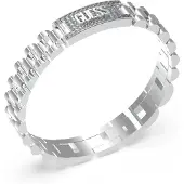 GUESS Empire stålfärgad pave armband JUMB03200JWSTT/U