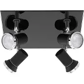 Eglo TAMARA SPOT IP44 GU10 4X240LM SORT