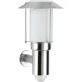 Albert Vägglampa utomhus TEA, Aluminium / grå / zink, Rostfritt stål, Modern