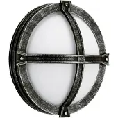 ALBERT LEUCHTEN Vägglampa utomhus AGNEß, Svart, Aluminium / grå / zink, Medelhavsinspirerad