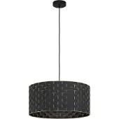 Eglo MARASALES pendellampa E27 Ø550 svart/BM