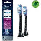Philips G3 Premium Gum Care - 2x Soniska tandborsthuvuden - Svart - HX9052/33