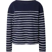 Levi's T-shirt 'Marin Striped Top' marinblå / vit