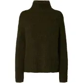 Selected Tröja 'SLFGABRIELLA' mörkgrön