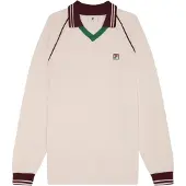FILA Kofta 'Molinazzo' mörkgrön / mörkröd / off-white