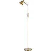 Markslöjd Golvlampa , Guld / mässing, Vardagsrum, Metall