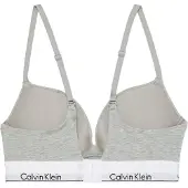Calvin Klein Push Up Plunge Bra Icon Cotton Modal