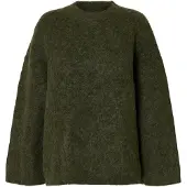 Selected Maxitröja 'SLFGabriella' oliv