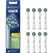 Oral-B Pro Cross Action Brush tips Hvid, 8 stk.