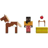 Minecraft Stable Master Makena And Horse Figur