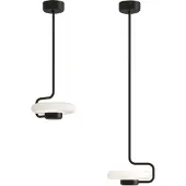 Kdln Design pendellampa TRATTO, dimbar, Svart, Vardagsrum / matsal, Metall, Design, Pendellampa