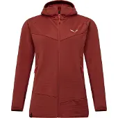 Salewa Puez Altavia Polarlite Fleecejacka Med Huva
