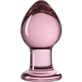 Huismerk - Pink Glass Buttplug, no. 27