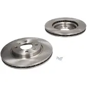 Delphi Bromsskivor BG4340 fram, ventilerad, 2 Stycke