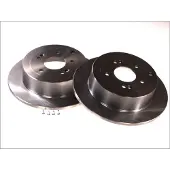 Delphi Bromsskivor BG4136 bak, full, 2 Stycke