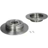Delphi Bromsskivor BG3979 bak, full, 2 Stycke