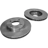 Delphi Bromsskivor BG2699, fram, ventilerad, 2 Stycke