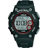 Lorus Watches Sports Digital 42 Mm Watch Silver