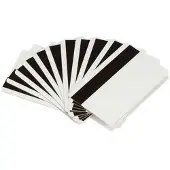 Zebra Technologies Zebra - 30 mil - vit - CR-80 Card (85.6 x 54 mm) 500 kort PVC-kort med magnetremsa och låg koercivitet - för Zebra P100i, P110i, P110m, P120i, P330i, P330m, P430i ZXP Series 8